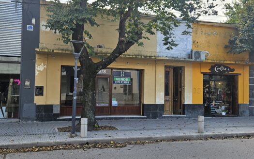 Casa con patio + dos locales